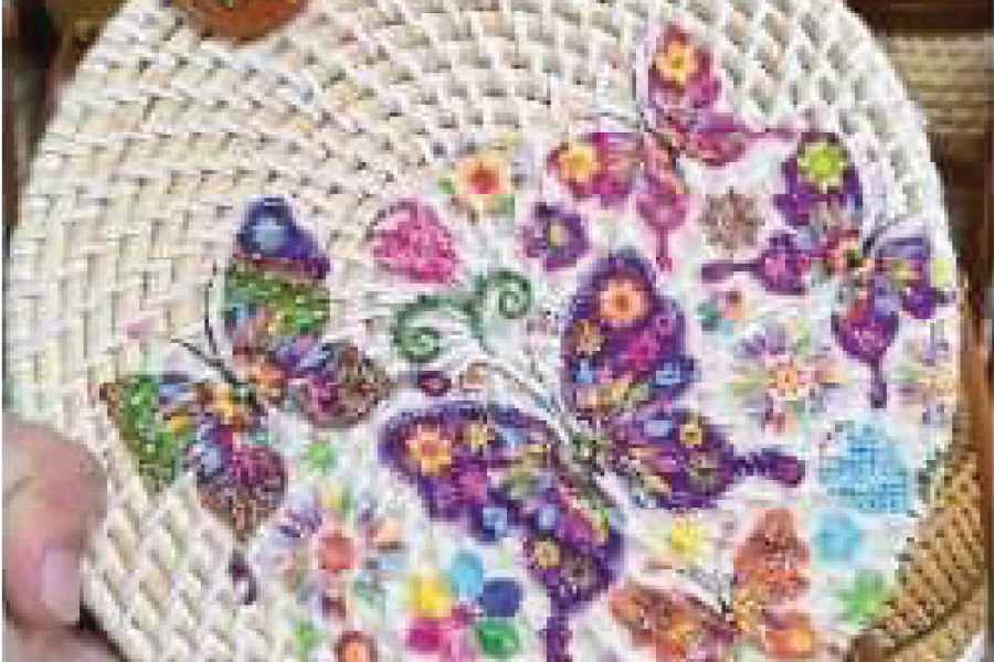 Rattan - Woven Bags Genuine with Different Design -D11 Rattan Bags